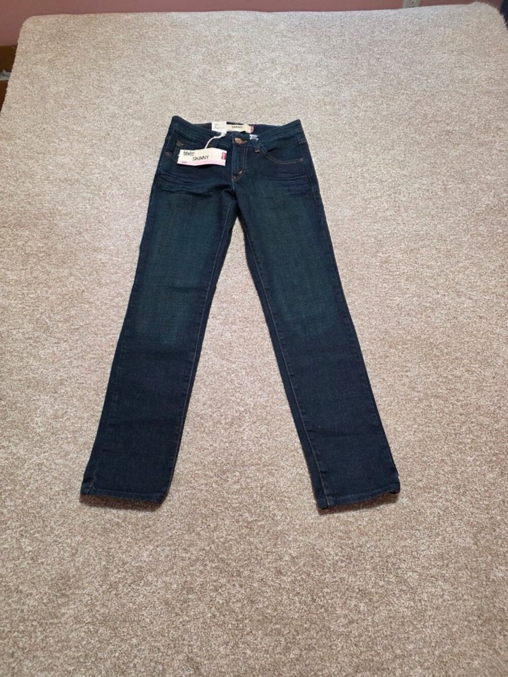 Levi's Junior Denim Y2K Skinny Denim Blue Jeans Size Medium 3